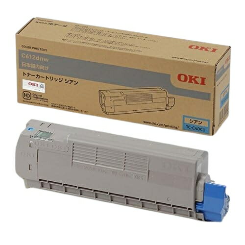 樂天商城 - 新品 OKI TC-C4DC1 シアン オキ トナー カートリッジ パソコン 周辺機器 PCサプライ 消耗品 プリンター メーカー 純正 送料無料 4949443214499 COREFIDO2 C612dnw
