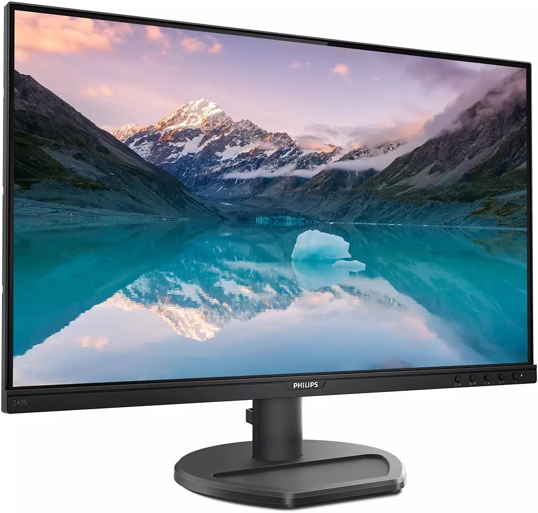 PHILIPS 243S9A/11 23.8型ワイド液晶 ディスプレイ ブラック 5年間フル保証 フルHD USB Type-C DP HDMI スピーカー搭載 1920×1080 HDMI DisplayPort Type-C スピーカーあり 0609585253339（楽天・エキサイトネット 本店）
