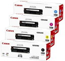 （メーカー純正）新品 Canon トナーカートリッジ 418 K,C,M,Y 純正 4本セット（送料無料） MF8350Cdn MF8330Cdn MF8380Cdw MF8340Cdn用