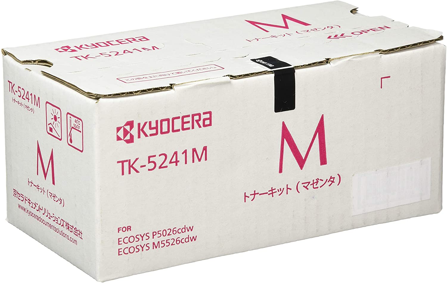 訳あり 新品 京セラ TK-5241M マゼンタ KYOCERA トナー カートリッジ パソコン 周辺機器 PCサプライ 消耗品 プリンター メーカー 純正 送...