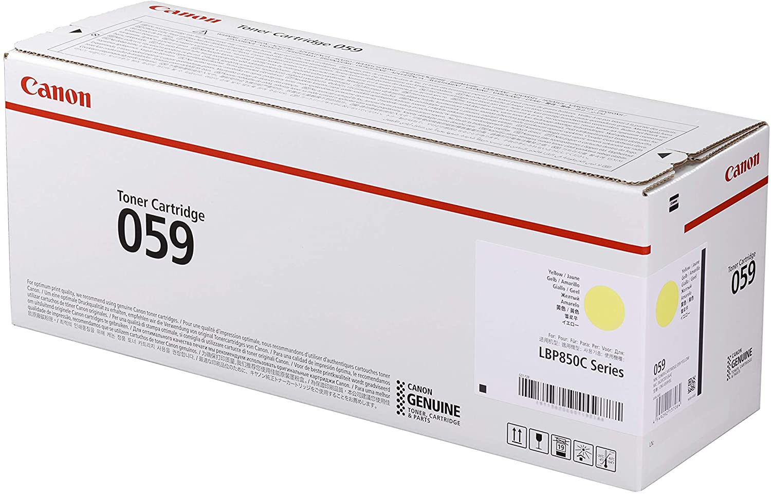 訳あり 新品 メーカー 純正 キヤノン CANON CRG-059YEL トナー カートリッジ イエロー 送料無料 4549292137064 LBP852Ci...