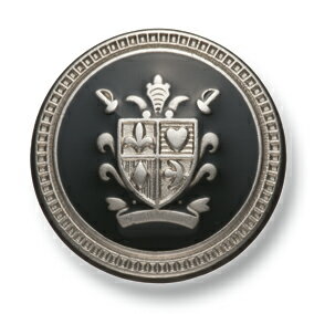 EX-209-S【グレー】 シルバー 21mm /[EXCYメタルボタンコレクション]