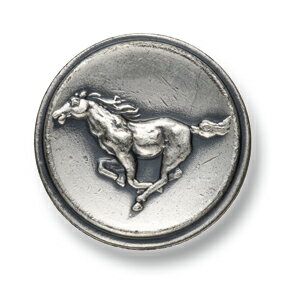 Button - EX-84-S シルバー 20mm /[EXCYメタルボタンコレクション]