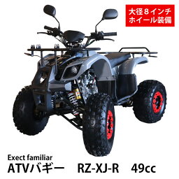 バギー 四輪 49cc ミニ ATV 4サイクルエンジン搭載 RZ-XJ-R