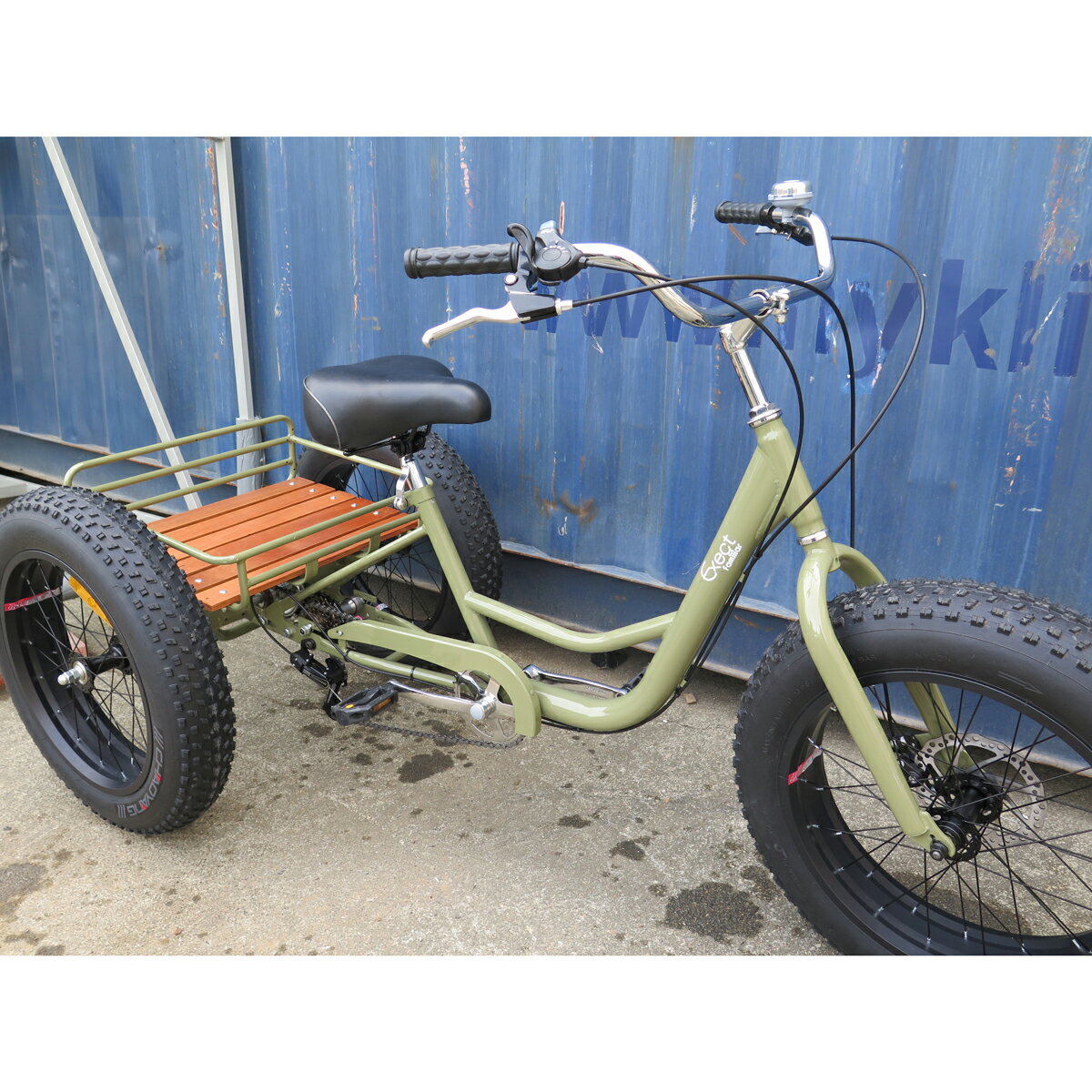 組み立て式 自転車 三輪 大人用三輪車 Exect 三輪自転車 緑色 三輪自転車 Familiar 組み立て式 インチ 緑色 アウトドア 工具shimano製 6段変速ギア搭載 上質無料配達