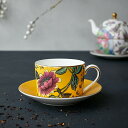 ウェッジウッド (WEDGWOOD) ワンダーラスト イエロー トンキン ティーカップ&ソーサー