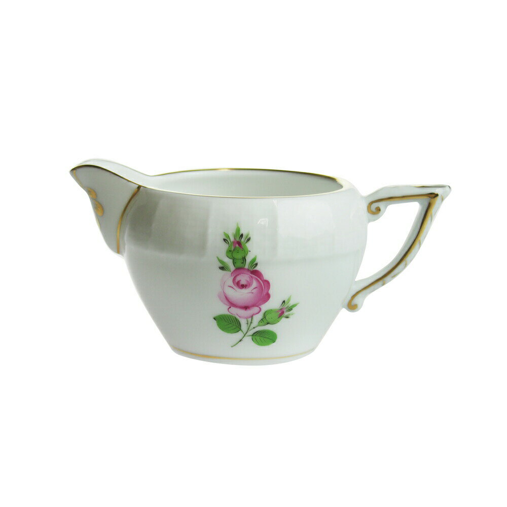 ◆商品仕様 素材 磁器 （Porcelain） 生産国 ハンガリー （Made in Hungary） 幅 （取っ手含む） 7cm 奥行き （取っ手含まない） 11cm 高さ 5cm 容量 100ml ブランドボックス 付属しておりません。 商品につきまして 商品は1点ずつ手描きのため個体差があり、同型番の商品であってもお届けする商品が画像と異なる場合がございます。 絵柄、モチーフの違い、位置等、一点物の為、予めご了承くださいませ。 愛らしいバラのうつわ ウィーンの薔薇と同じく、ハプスブルク家由来の薔薇のモチーフをランダムに散りばめた愛らしいシリーズ。 薔薇は愛の象徴とされ、女性へのギフトとしてもロマンチックに演出します。 可憐な雰囲気で、世代問わず女性に人気のあるシリーズです。 *** ヘレンドはヨーロッパ貴族の間で昔から愛用されているブランド。 ヴィクトリア女王、ハプスブルグ家、ロスチャイルド家などヨーロッパの名門と呼ばれる上流階級の間でも親しまれる理由は、世界最高峰の“手描きでの絵付け”にあります。 絵付けは全てが手描き ヘレンドの商品は一流ペインターの手描きで描かれ、商品一つ一つ絵の位置・色・形等が異なり、 たとえ同じシリーズの同じ商品であっても世界に二つと全く同じ物のない逸品です。 ペインターの個性をご堪能下さい。