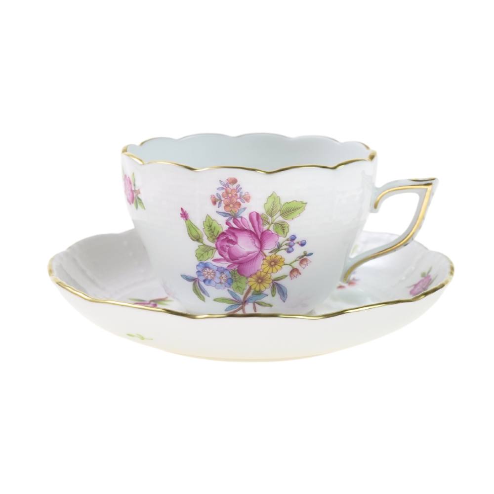 ヘレンド (HEREND) PT プランタン 兼用カップ＆ソーサー 730