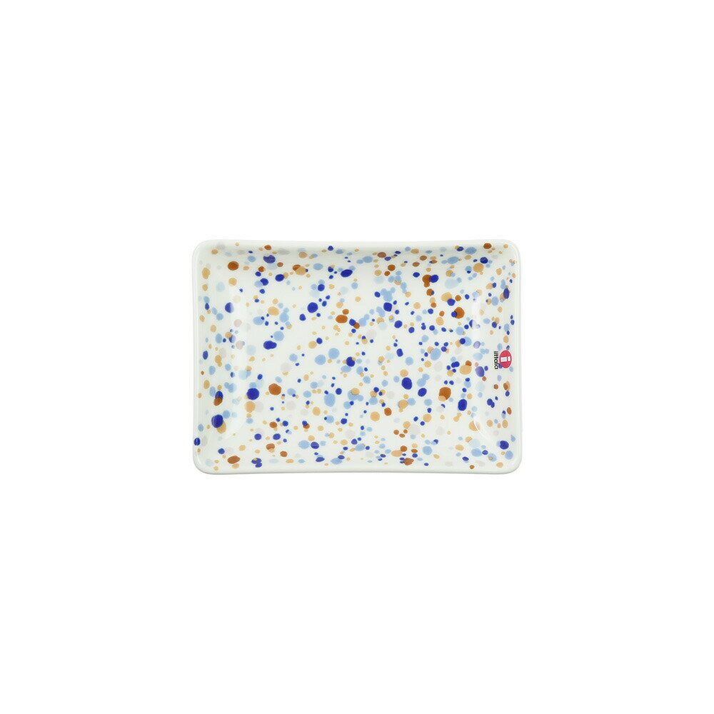 Square Plates - イッタラ (iittala) オイバ・トイッカ・コレクション / ヘレ A6プレート ブルーブラウン 1065513
