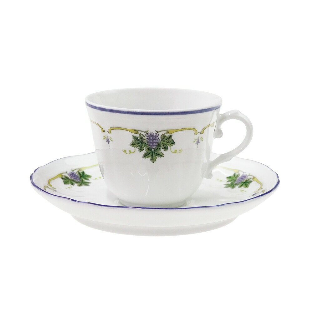 リチャードジノリ (Rochard Ginori) ボルドーブルー コーヒーカップ＆ソーサー