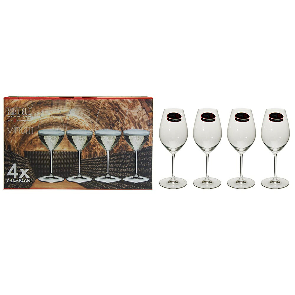 リーデル (RIEDEL) ヴィノム シャンパーニュ 4個セット 5416-58