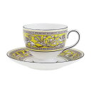 ウェッジウッド (WEDGWOOD) フロレンティーンシトロン ティーカップ&ソーサー リー