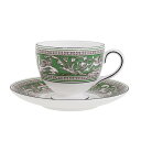 ウェッジウッド (WEDGWOOD) フロレンティーンヴェルデ ティーカップ&ソーサー リー