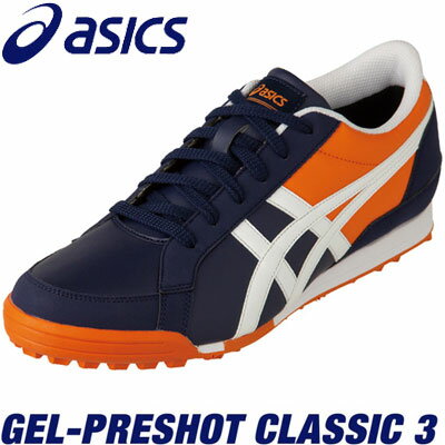 asics(アシックス) GEL-PRESHOT CLASSIC 3 1113A009 ユニセックス ゴルフシューズ ピーコート/ホワイト =