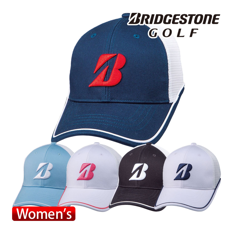 ブリヂストン ブリヂストン ゴルフ プロモデルハーフメッシュキャップ レディース CPG353 2023年モデル BRIDGESTONE GOLF