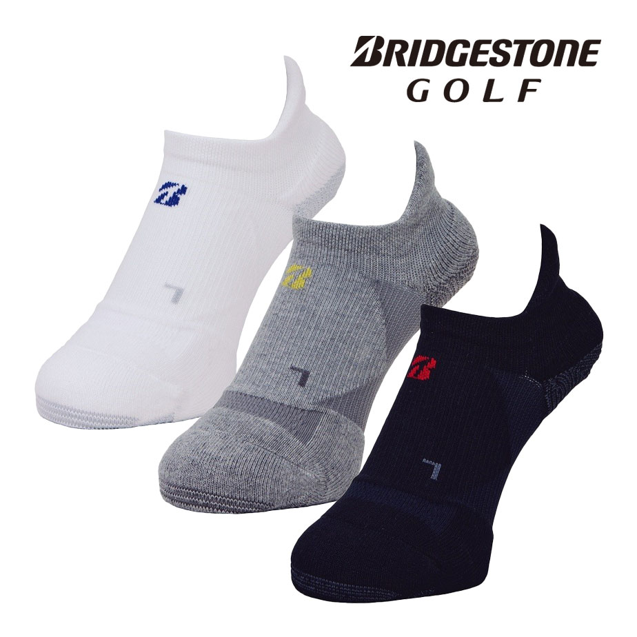 ブリヂストン ゴルフ HYPERSOX 3Dソックス ベーシック SOG419 メンズ スニーカーイン丈 2024年モデル BRIDGESTONE GOLF