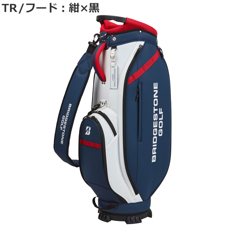 ブリヂストン ゴルフ クールスポーティモデル キャディバッグ CB2524 メンズ 9.5型...
