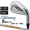 キャロウェイ PARADYM Ai SMOKE HL アイアン 右用 5本セット(#6-PW) Dynamic Gold 95 スチールシャフト 日本正規品 2024