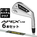 【メーカーカスタム】キャロウェイ APEX MB 2023 右用 アイアン 6本セット( 5-10) Dynamic Gold MID TOUR ISSUE スチールシャフト 日本正規品 Callaway