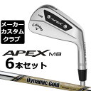 【メーカーカスタム】キャロウェイ APEX MB 2023 右用 アイアン 6本セット( 5-10) Dynamic Gold EX TOUR ISSUE スチールシャフト 日本正規品 Callaway