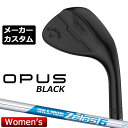 【メーカーカスタム】キャロウェイ OPUS ウェッジ ブラック ウィメンズ N.S.PRO Zelos 6 スチールシャフト 2024 日本正規品 レディース ...