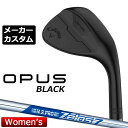 【メーカーカスタム】キャロウェイ OPUS ウェッジ ブラック ウィメンズ N.S.PRO Zelos 7 スチールシャフト 2024 日本正規品 レディース ...