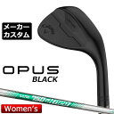 【メーカーカスタム】キャロウェイ OPUS ウェッジ ブラック ウィメンズ N.S.PRO 750GH neo スチールシャフト 2024 日本正規品 レディー...