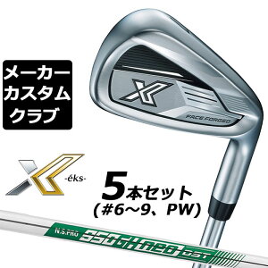 【メーカーカスタム】ダンロップ ゼクシオ X -eks- エックス 2024 右用 アイアン 5本セット(#6-PW) N.S.PRO 950GH neo DST スチールシャフト DUNLOP XXIO 13