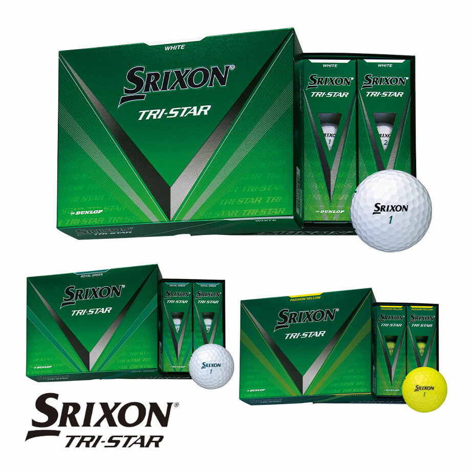 _bv XN\ gCX^[ St {[ 1_[X(12) SRIXON TRI-STAR 2024Nf DUNLOP