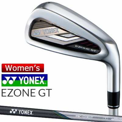 YONEX(ヨネックス) レディース EZONE GT WOMEN アイアン 4本セット (＃7～PW) RK-03GT WOMEN専用 カーボンシャフト [イーゾーン GT][2022モデル]