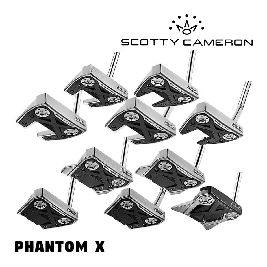 【あす楽可能】タイトリスト Scotty Cameron スコッティ・キャメロン PHANTOM X ファントムエックス パター メンズ 右用 ゴルフ Titleist 日本正規品