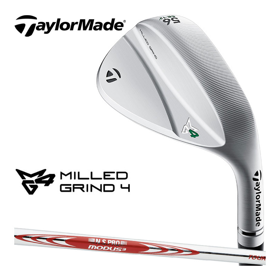 テーラーメイド MG4 ミルドグラインド4 クローム ウェッジ メンズ 右用 N.S.PRO MODUS3 TOUR 105 スチールシャフト ゴルフ 2023年モデル TaylorMade 日本正規品