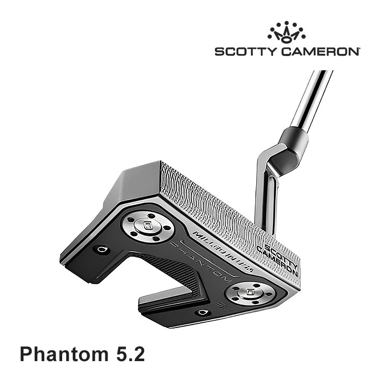 【即納可能】タイトリスト スコッティ・キャメロン ファントム 5.2 パター 右用 SCOTTY CAMERON PHANTOM ゴルフ 2025年モデル Titleist 日本正規品