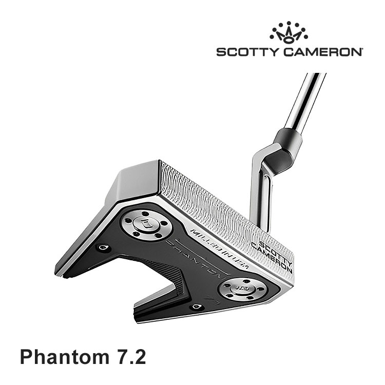 【即納可能】タイトリスト スコッティ・キャメロン ファントム 7.2 パター 右用 SCOTTY CAMERON PHANTOM ゴルフ 2025年モデル Titleist 日本正規品