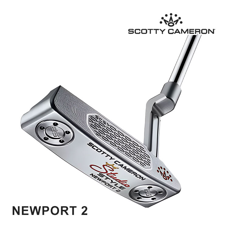 タイトリスト スコッティ キャメロン スタジオスタイル パター 右用 NEWPORT 2 ニューポート 2 Titleist SCOTTY CAMERON STUDIO STYLE 2025年モデル 日本正規品