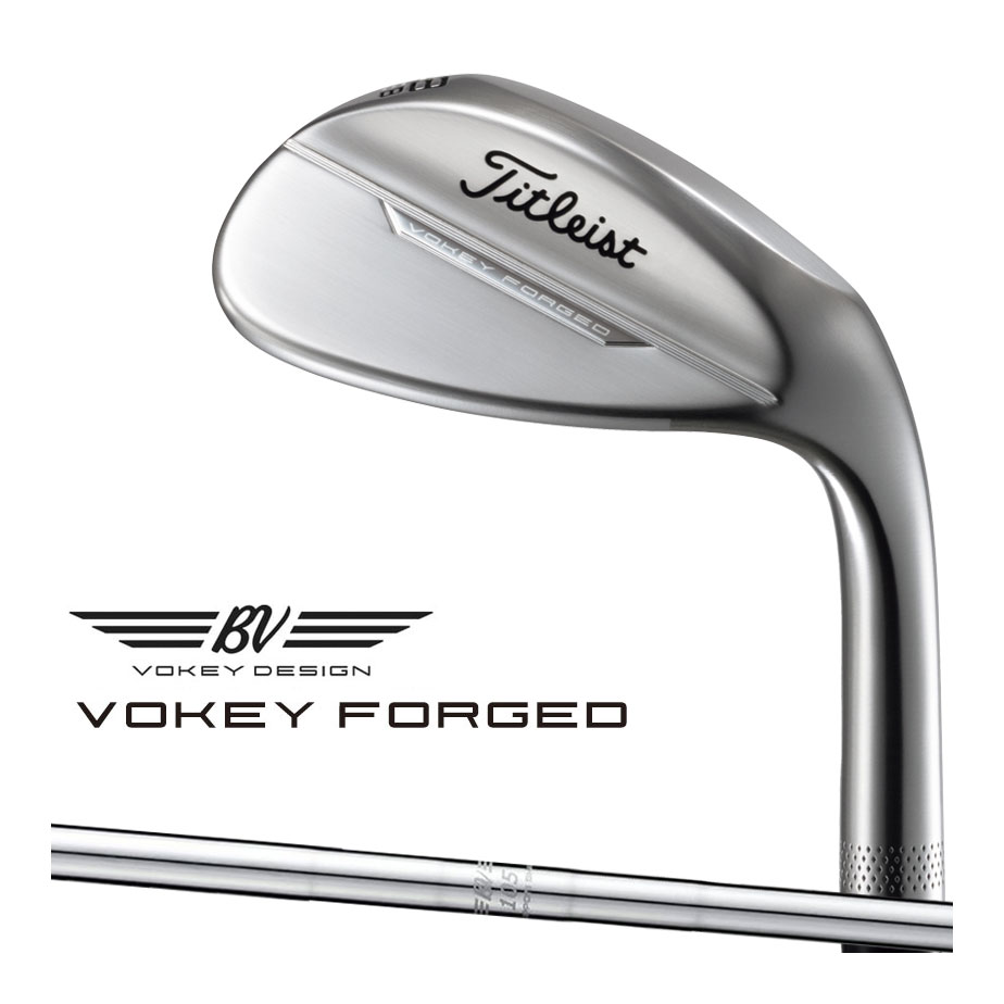 【あす楽可能】タイトリスト VOKEY FORGED 2023 ウェッジ メンズ 右用 ツアークロム BV105 スチールシャフト ボーケイ フォージド ゴルフ Titleist 日本正規品