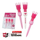 ウィルソンベア ベアティー WBT-01L レディース 全長80mm 3本入り ゴルフ Wilson bear