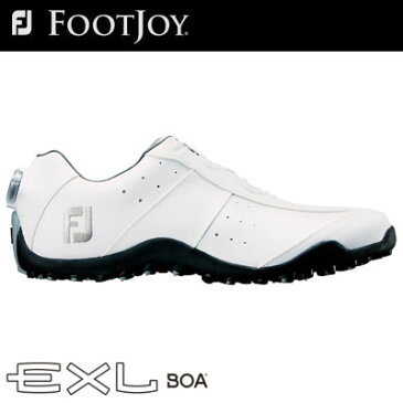 FOOTJOY(フットジョイ) EXL スパイクレス Boa 2018 メンズ ゴルフシューズ 45180 ホワイト (W)