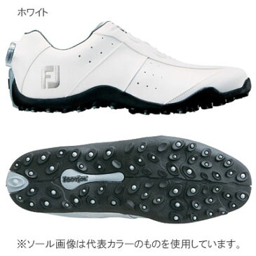 FOOTJOY(フットジョイ) EXL スパイクレス Boa 2018 メンズ ゴルフシューズ 45180 ホワイト (W)