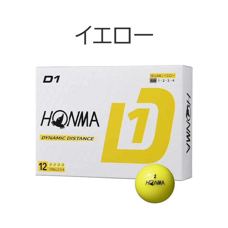 ��¨Ǽ��ǽ�ۥۥ�� ����� D1 �ܡ��� 5���������å�(60��) BT2401 2024ǯ��ǥ� HONMA GOLF