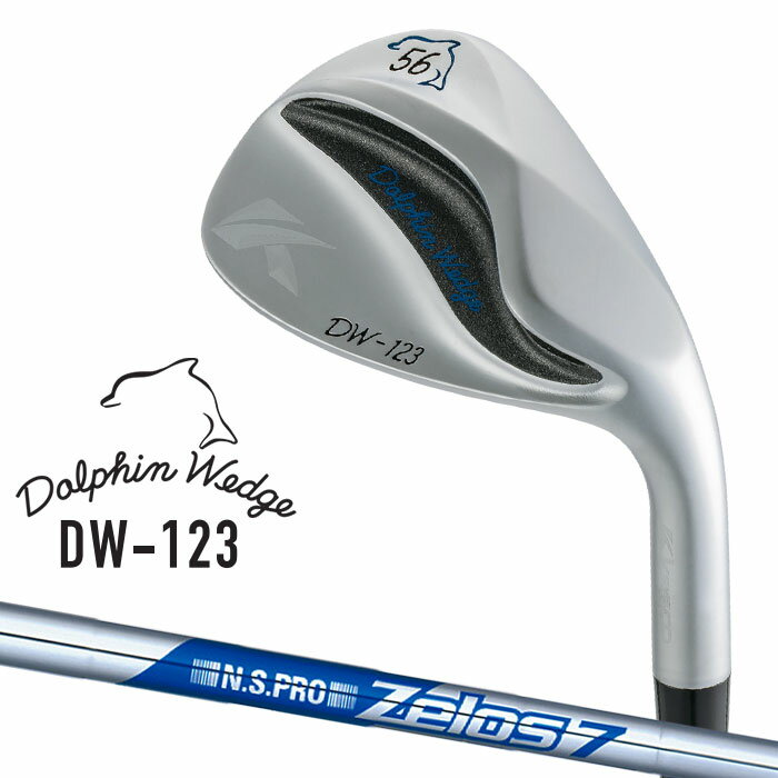 キャスコ ドルフィン ウェッジ DW-123 クロムメッキ 右用 N.S.PRO ZELOS 7 スチールシャフト Kasco DOLPHIN WEDGE 2023 ストレートネック