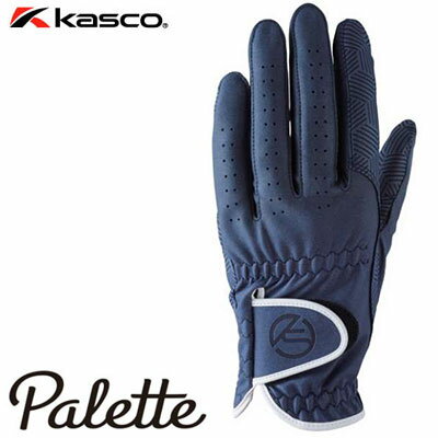 Kasco(キャスコ) Palette メンズ ゴルフ グローブ SF-2014 (左手用) ネイビー [パレット][ネコポス発送] =