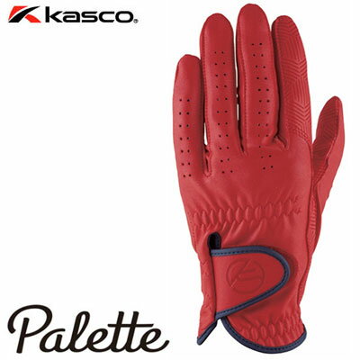 Kasco(キャスコ) Palette メンズ ゴルフ グローブ SF-2014 (左手用) レッド [パレット][ネコポス発送] = その1