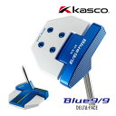 キャスコ Blue9/9 DELTA-FACE DF-018 角マレット パター メンズ レディース 右用 デルタフェース ゴルフ 2024年モデル Kasco