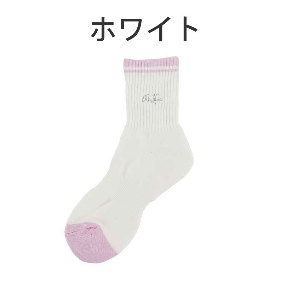 キャスコ オヒアレフア底パイルクルーソックス レディース OLS-001L 靴下 ゴルフ K...