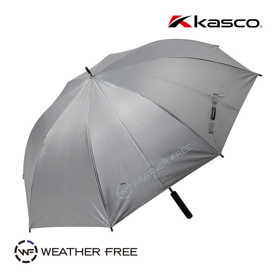 キャスコ ウェザーフリー アルミパウダーコーティング ワンタッチ 晴雨兼用傘 WFU-2610A 日傘 雨傘 ゴルフ UVカット 暑さ対策 熱中症対策 2026年モデル Kasco