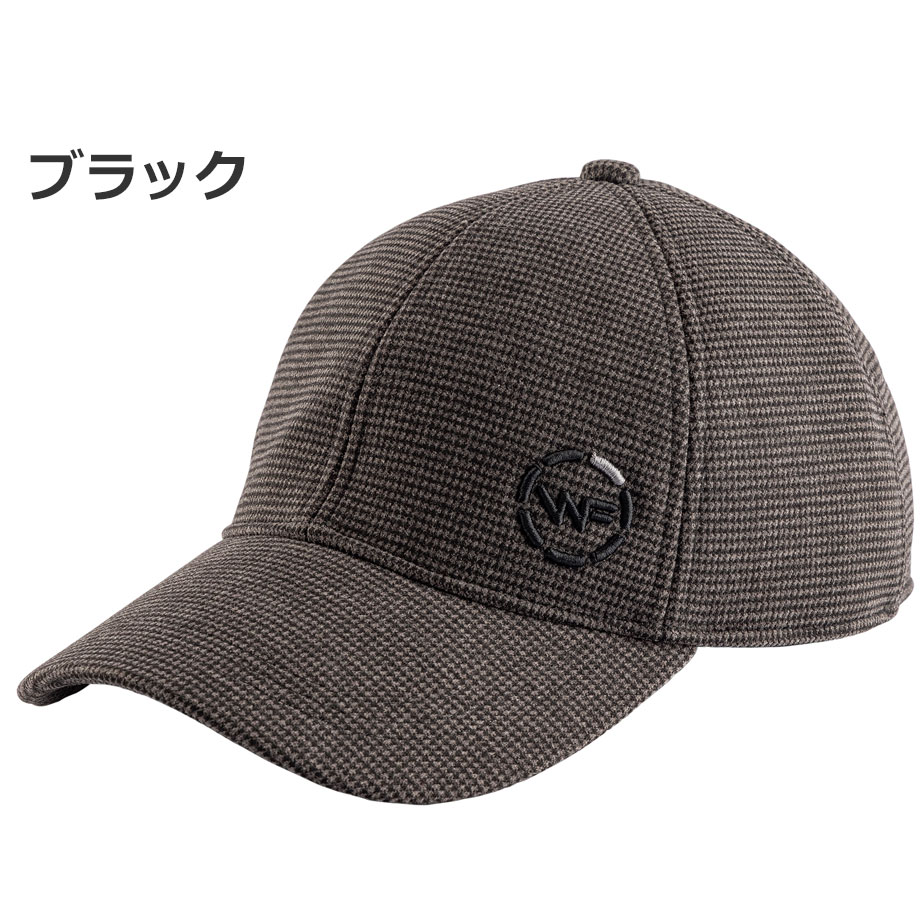 キャスコ ウェザーフリー 耳当て付き キャップ メンズ WFWC-2540 冬 防寒 帽子 裏ベロア ゴルフ 2025年モデル Kasco
