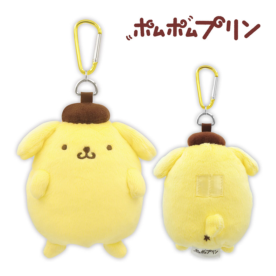 　ポムポムプリン ボールポーチ PPBP001 サンリオキャラクター大賞で毎年上位入賞の誰からも愛される人気キャラクター。ふわふわした丸いフォルムに、チャームポイントのベレー帽やおしりも可愛い表現。 ●ゴルフボールが2個入れられるポムポムプリンのかわいいボールポーチ！ ●さりげないかわいらしさでSNSやインスタでも注目されること間違いなし！！ ●ゴルフがもっと楽しくなりそうな予感！！ 【商品仕様】 ■サイズ：約H120×W110mm ■素材：ポリエステル ■ボール2個収納可 ※商品画像の色合いは実際の商品と差が生じる場合がございます 対象年齢　15歳以上