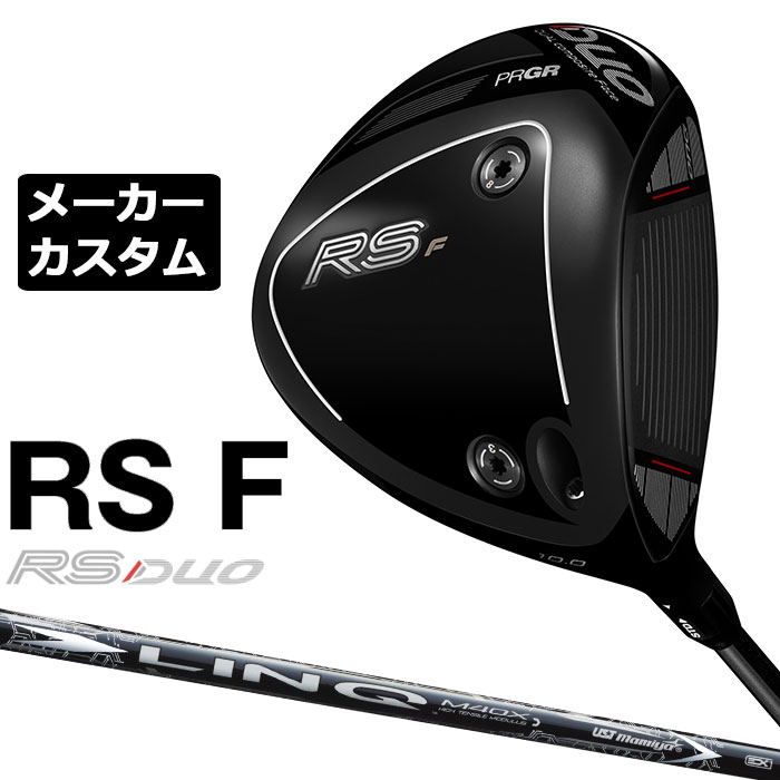 樂天商城 - メーカーカスタムクラブ プロギア RS DUO RS F ドライバー 2026 LIN-Q WHITE EX カーボンシャフト PRGR アールエス デュオ