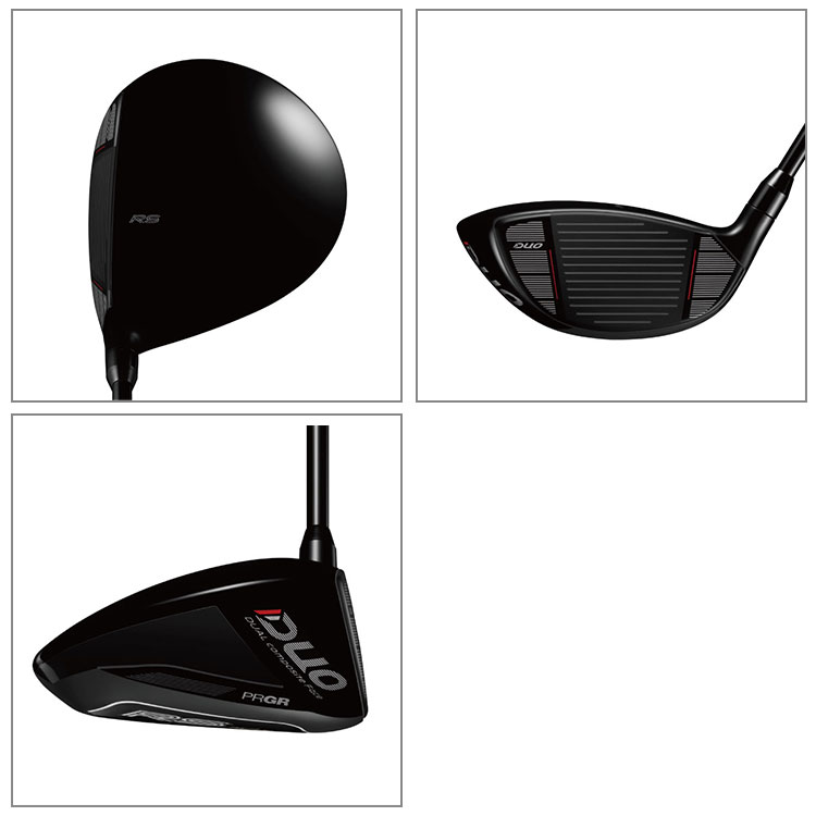 EX GOLFのメーカーカスタムクラブ プロギア RS DUO RS MAXドライバー 2026 N.S.PRO Regio Formula B+ カーボンシャフト PRGR アールエス デュオ｜アングル2